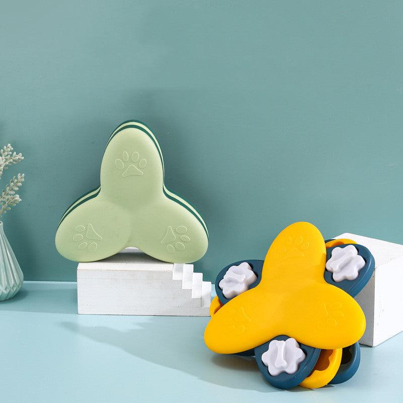 Interactive Boredom Buster Dog Toy: Whirlwind Slow Feeder Plate